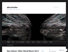 Tablet Screenshot of alexsmoke.com